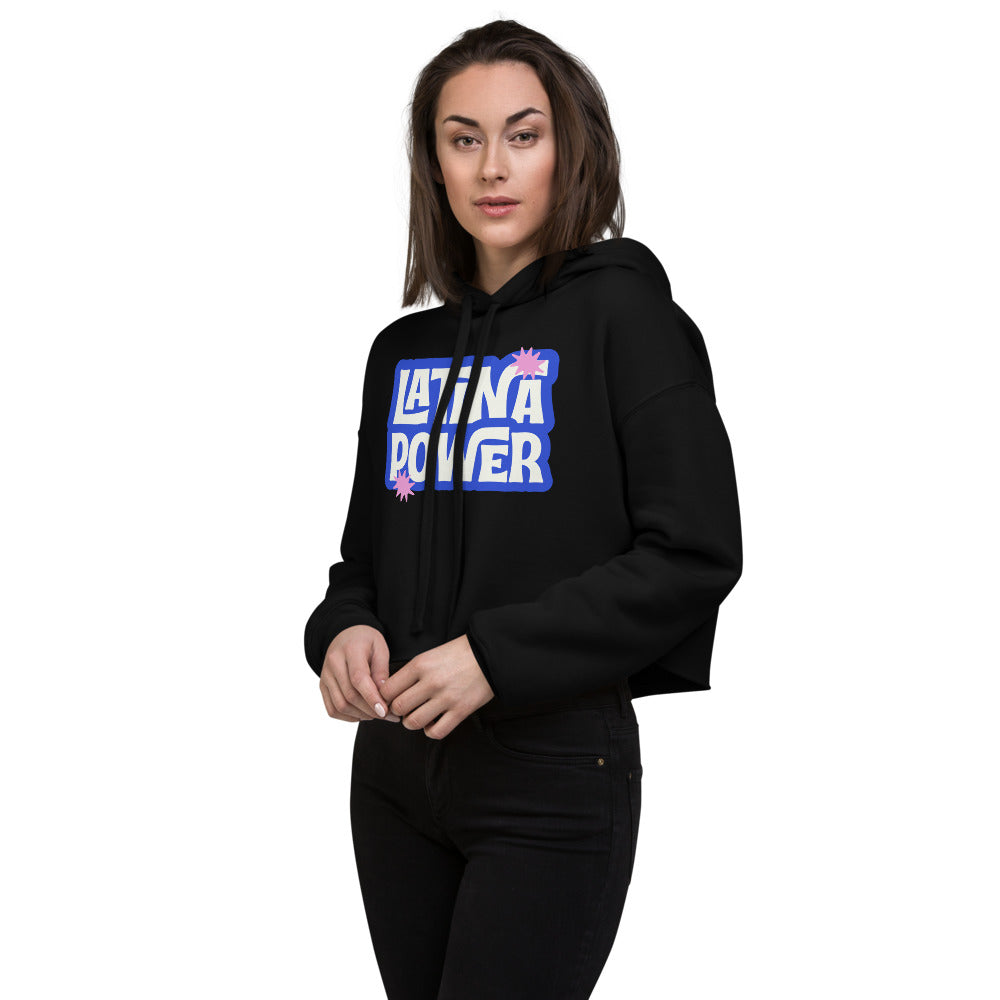 Latina Power B Groovey Crop Hoodie
