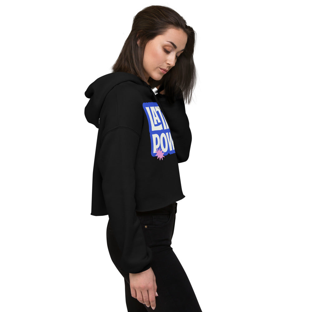 Latina Power B Groovey Crop Hoodie