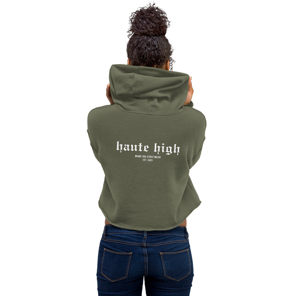 Latina Power B Groovey Crop Hoodie