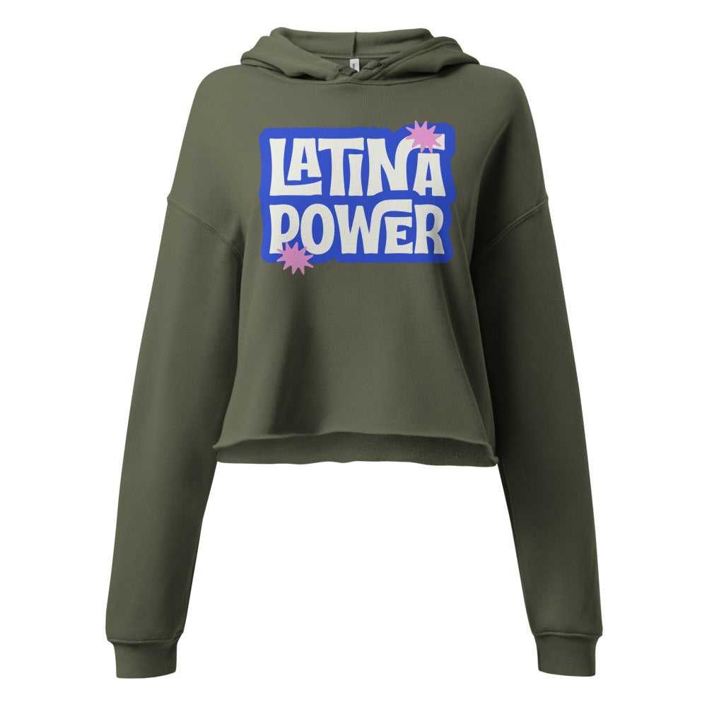 Latina Power B Groovey Crop Hoodie