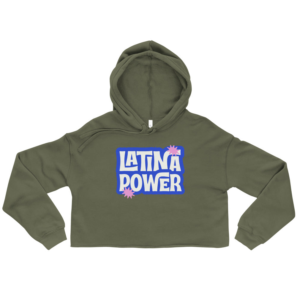 Latina Power B Groovey Crop Hoodie