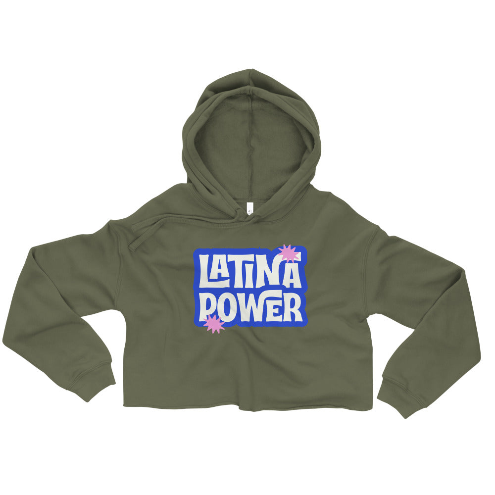 Latina Power B Groovey Crop Hoodie