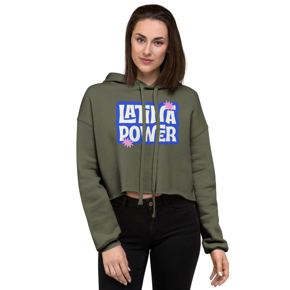 Latina Power B Groovey Crop Hoodie