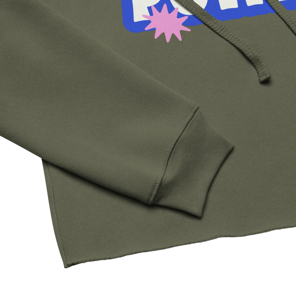 Latina Power B Groovey Crop Hoodie