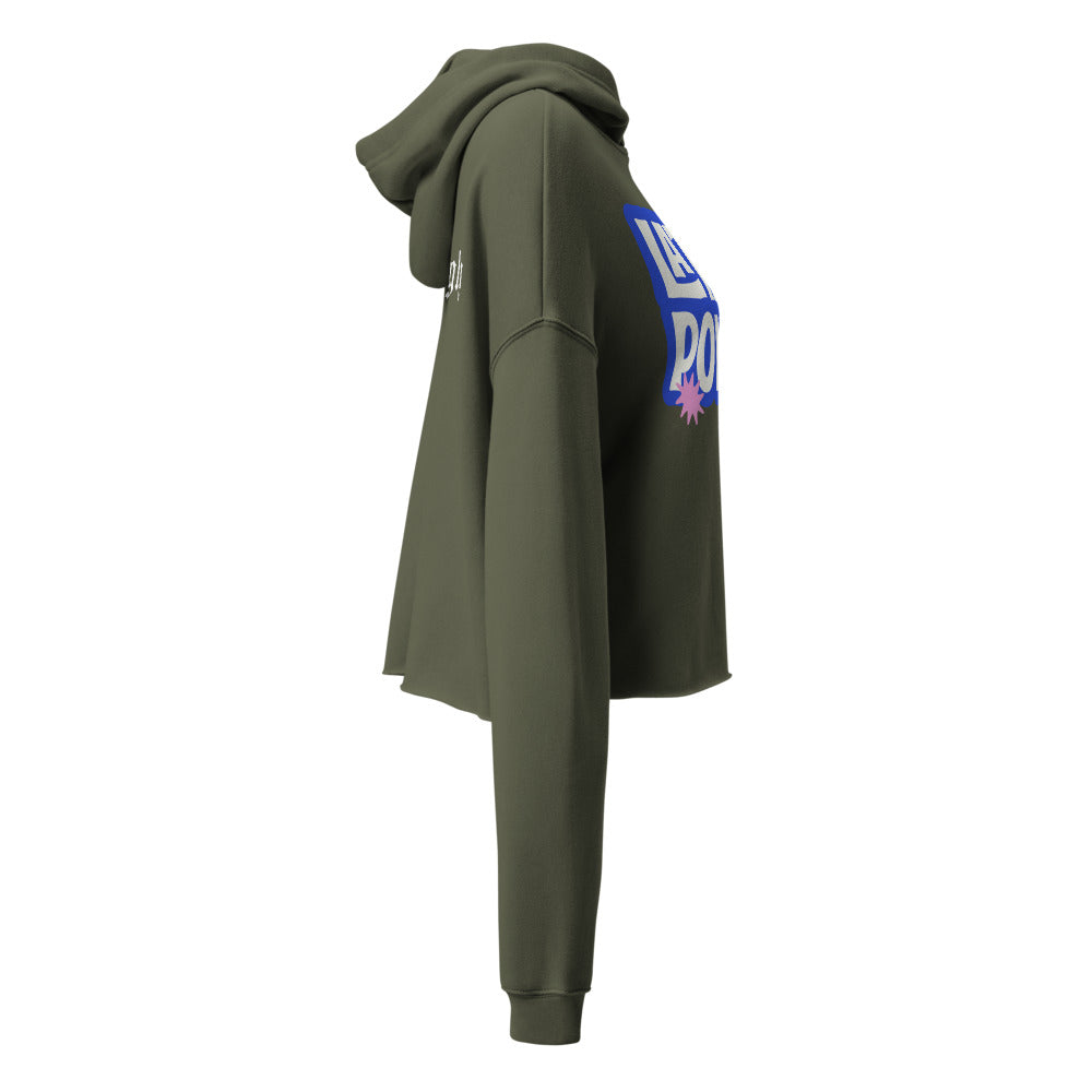 Latina Power B Groovey Crop Hoodie