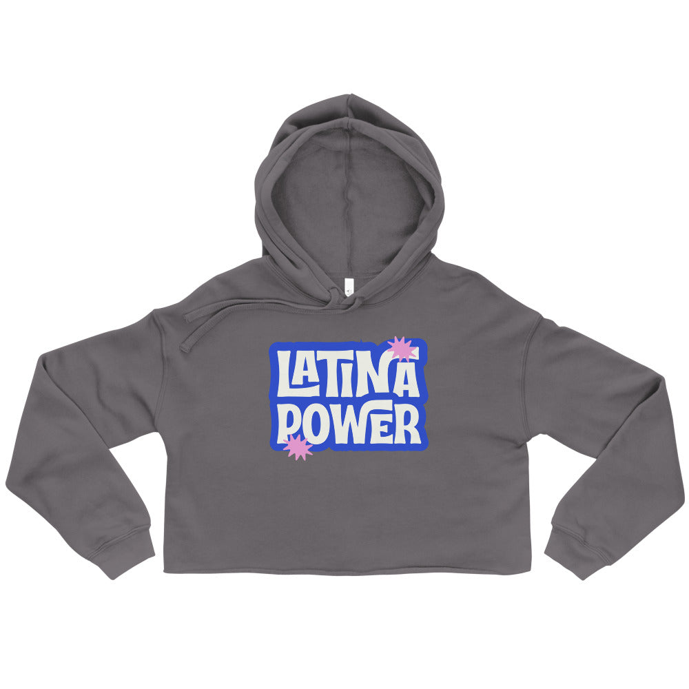 Latina Power B Groovey Crop Hoodie