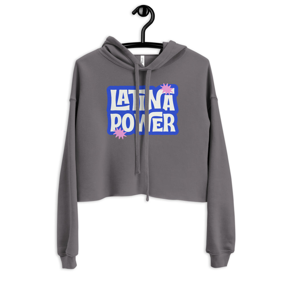 Latina Power B Groovey Crop Hoodie