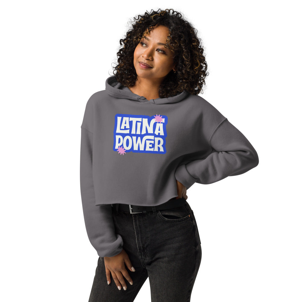 Latina Power B Groovey Crop Hoodie