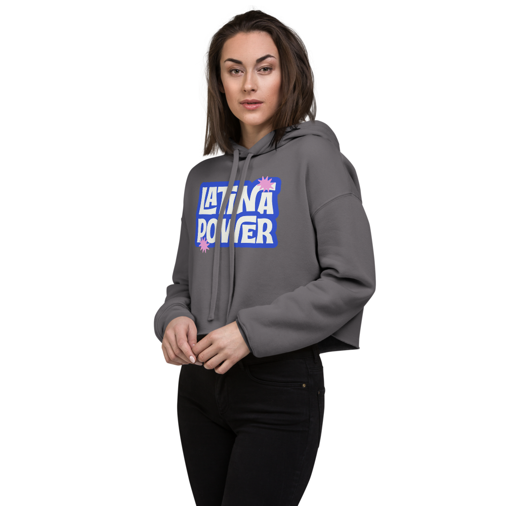 Latina Power B Groovey Crop Hoodie