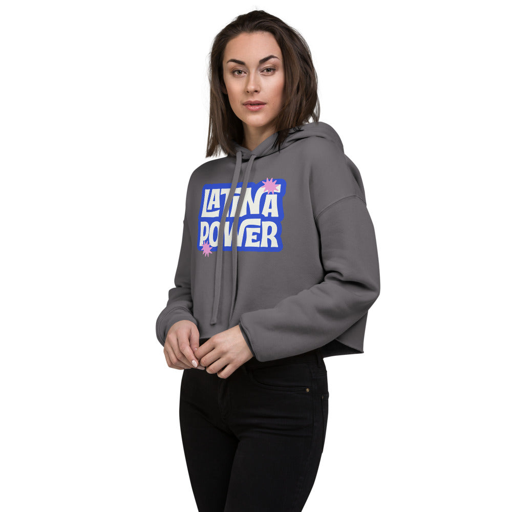Latina Power B Groovey Crop Hoodie