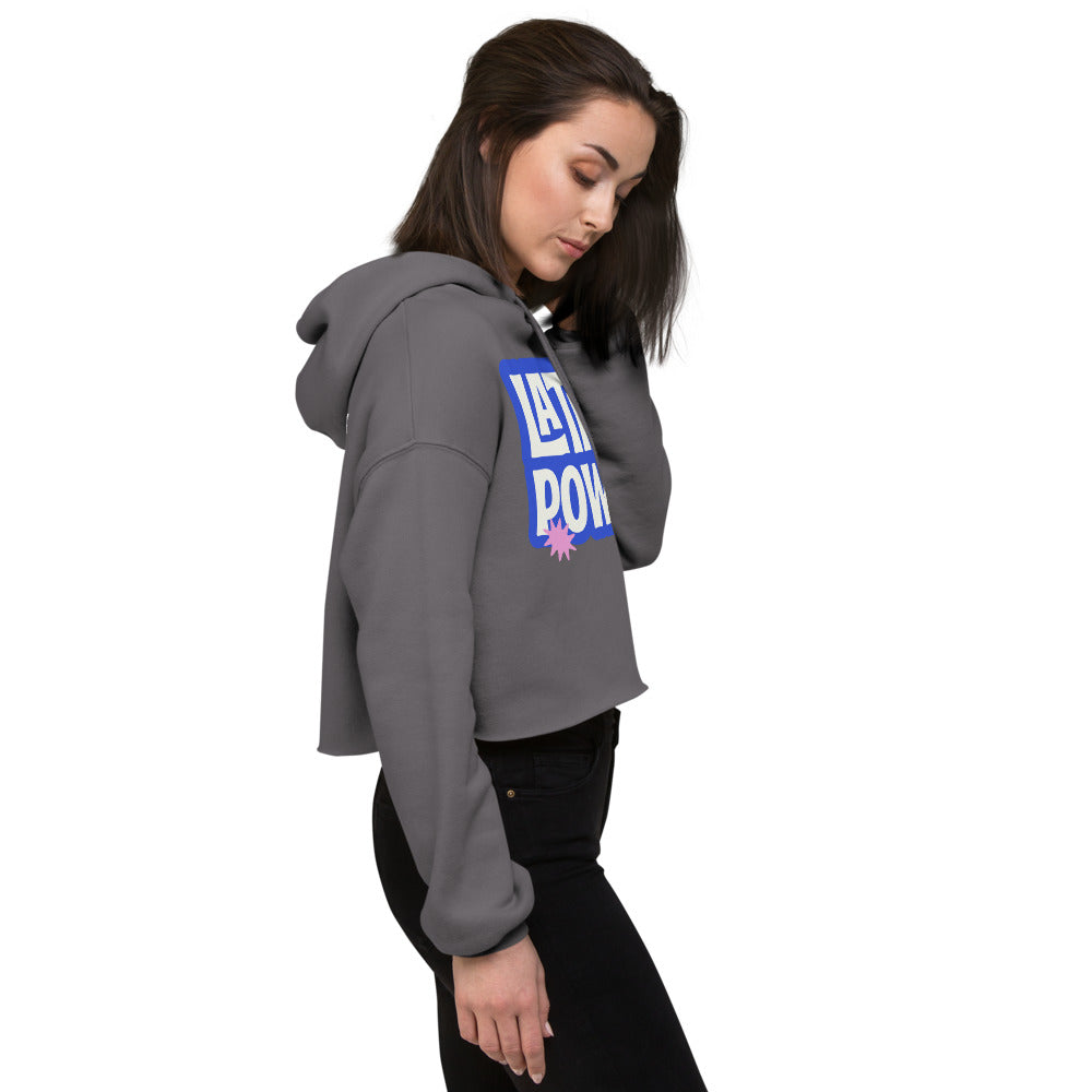 Latina Power B Groovey Crop Hoodie