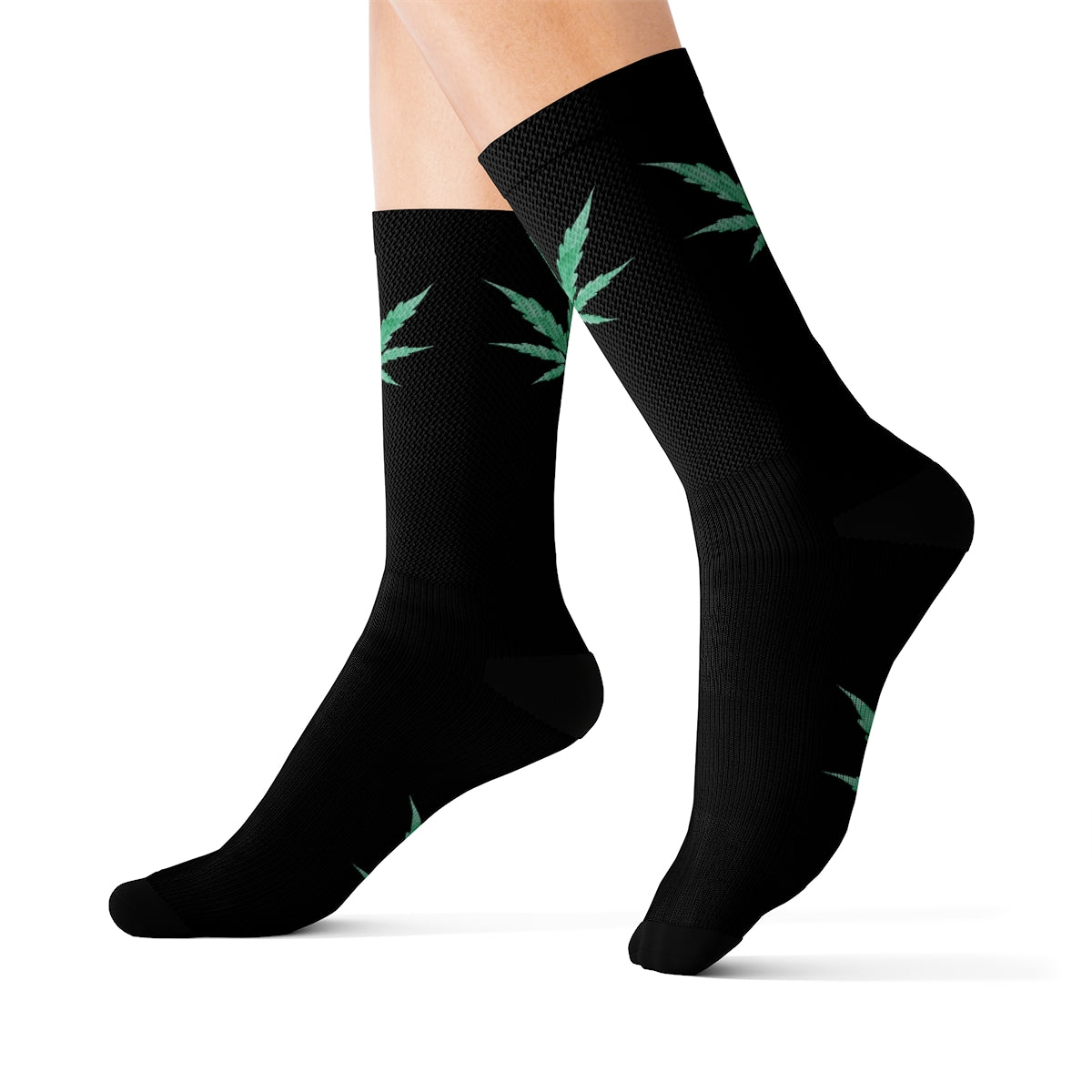 Classic Green leaf Unisex Socks