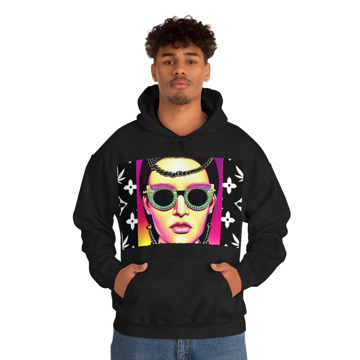 DOPE Fashion Art Unisex Heavy Blend™ Hooded Sweatshirt