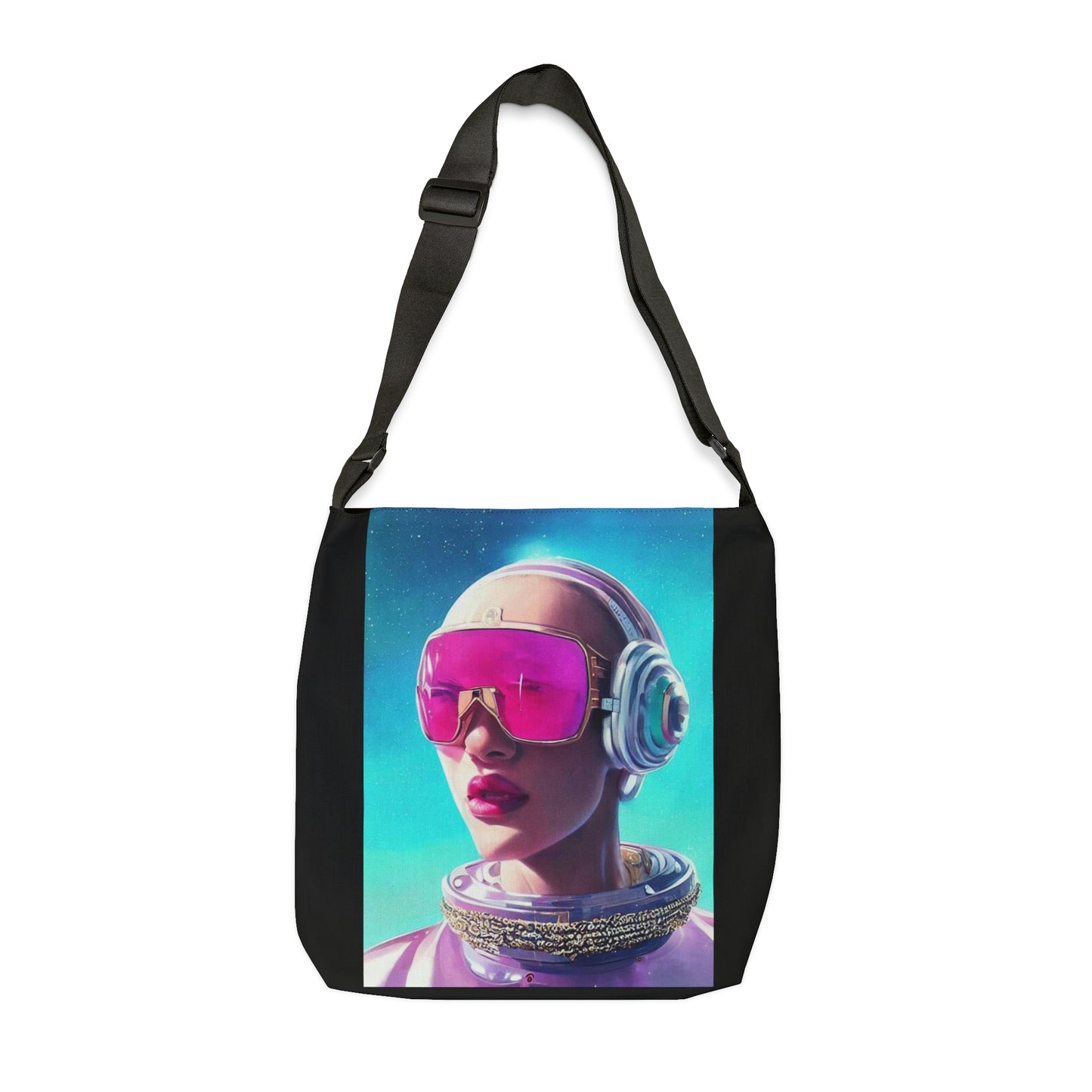 Space DJ Adjustable Tote Bag