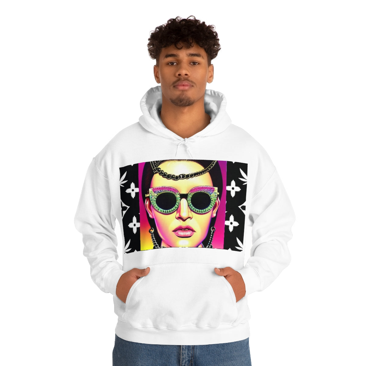DOPE Fashion Art Unisex Heavy Blend™ Hooded Sweatshirt