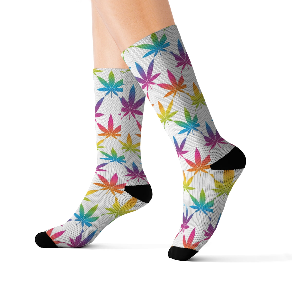 Canna Rainbow Unisex Socks